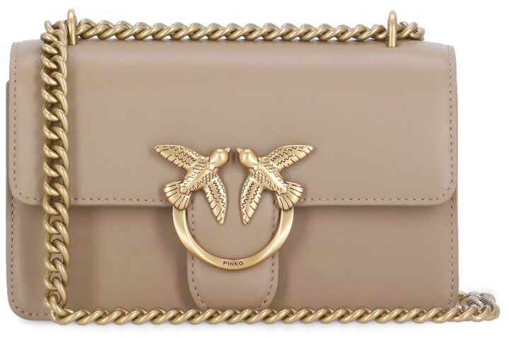 Pinko Shoulder bag 'Mini Love Bag One' Bruin