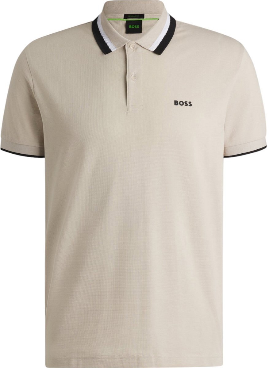 Boss T-Shirts And Polos Open Beige Beige