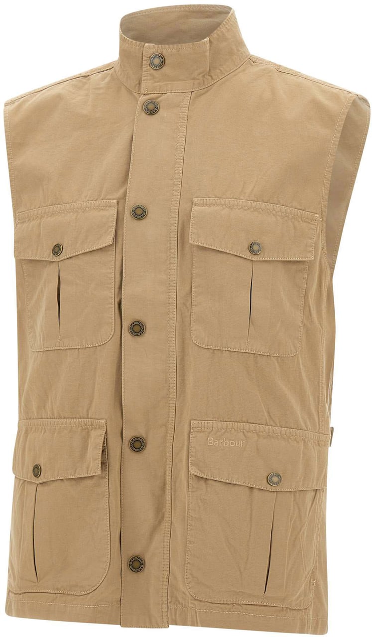 Barbour BARBOUR CORBRIDGE STONE VEST Bruin