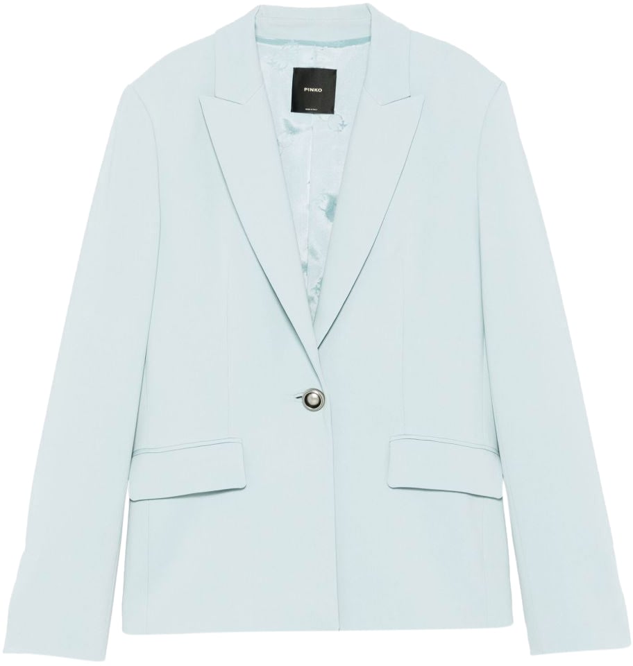Pinko Jackets Azzurro Cristallo Blauw