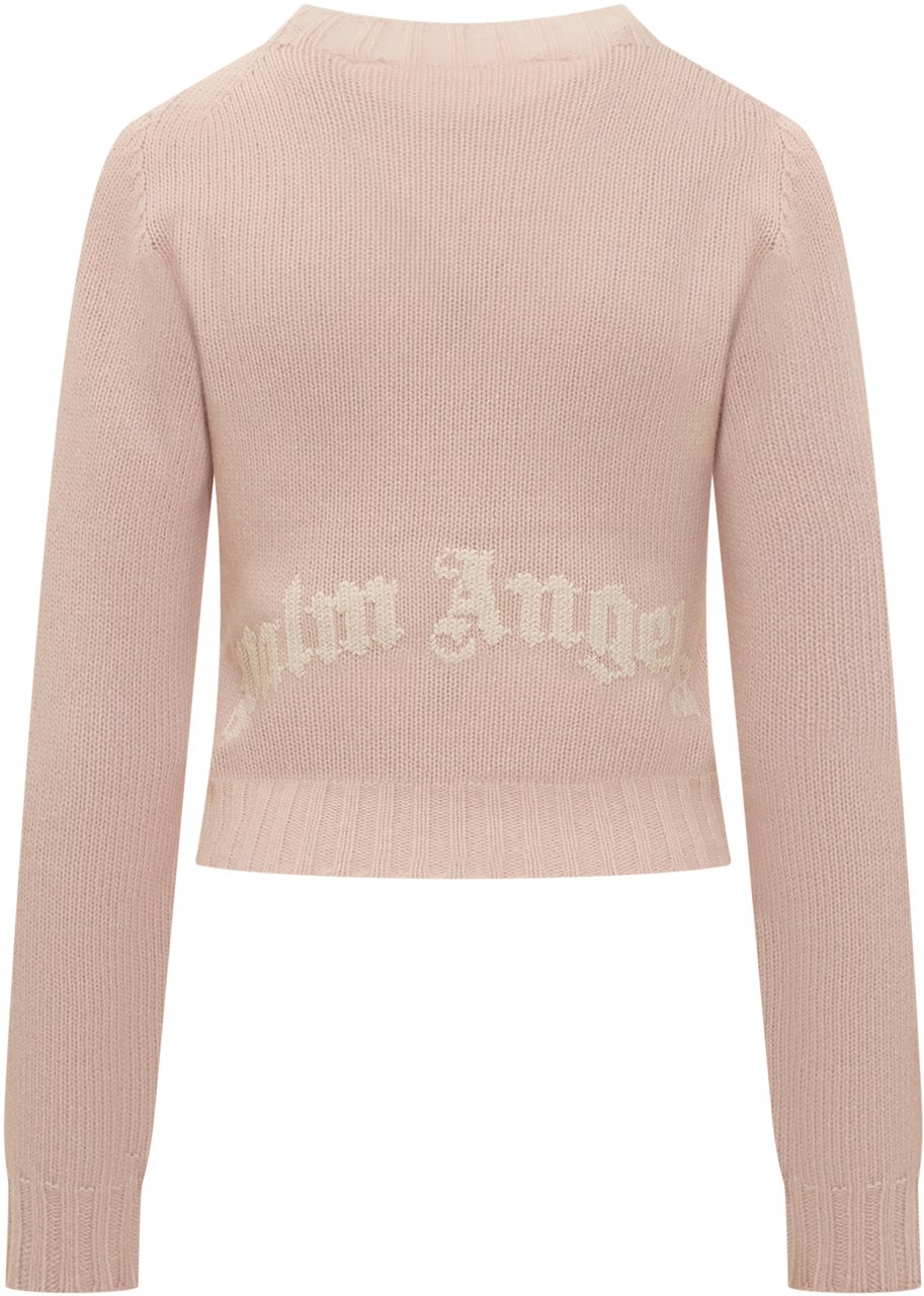 Palm Angels Palm Angels Pink wool blend sweater Roze