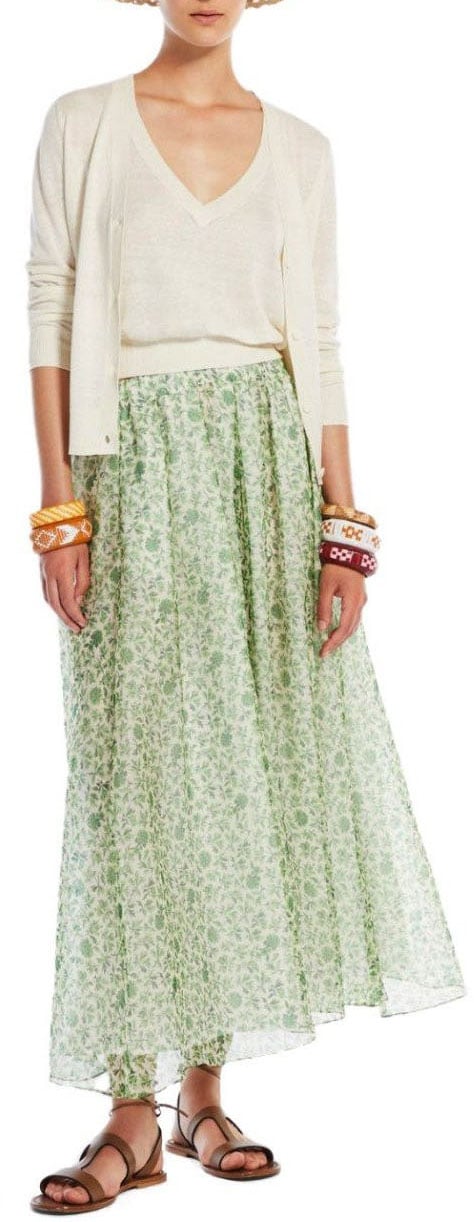 Max Mara Skirts Green Groen