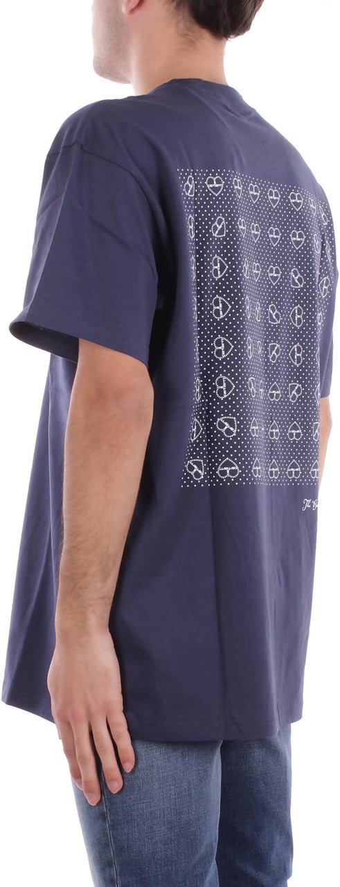 Carhartt T-Shirts And Polos Blu White Blauw