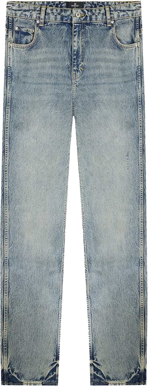 Represent Jeans R2 Straight Leg Denim Blauw