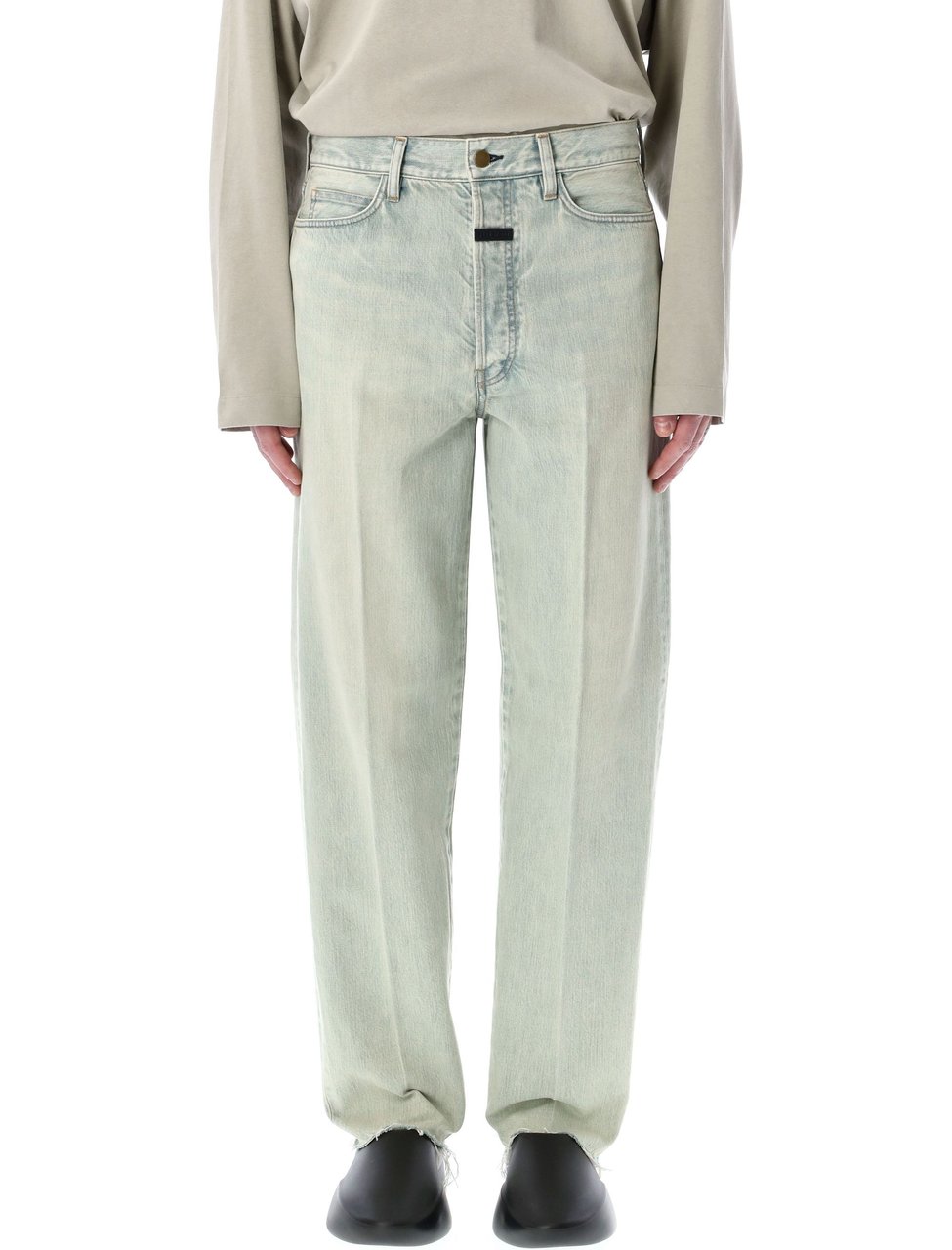 Fear of God 5 Pocket Relaxed Indigo 1 Paars