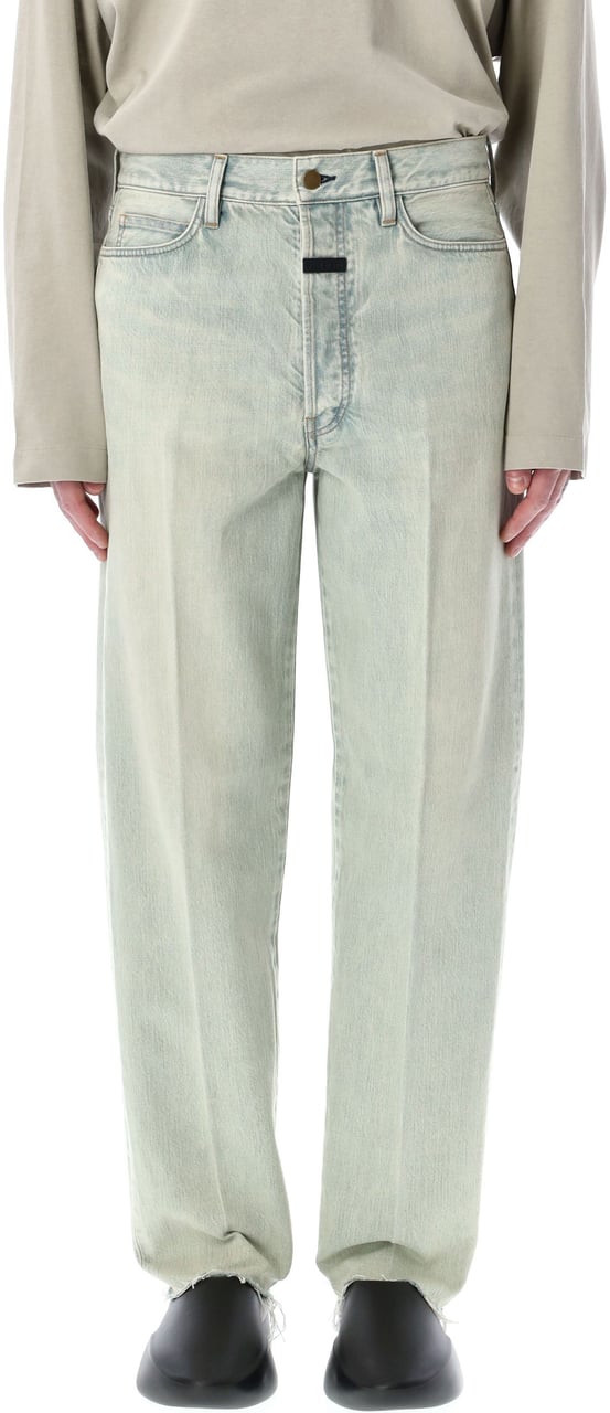 Fear of God 5 Pocket Relaxed Indigo 1 Paars