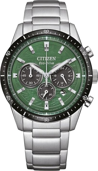 Citizen CA4624-56X Eco-Drive Chrono horloge Groen