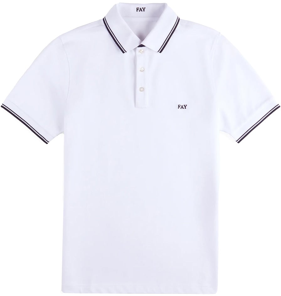 Fay T-Shirts And Polos White Wit