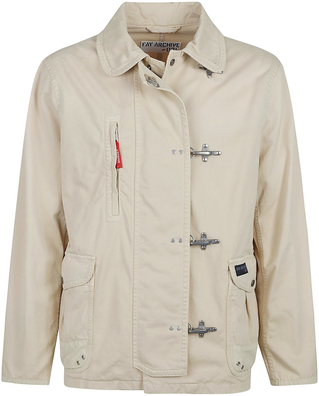 Fay Archive 4 Ganci Jacket White Wit