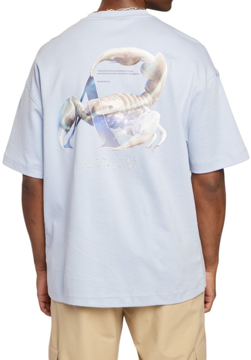 Aeden Heren T-Shirt Blauw