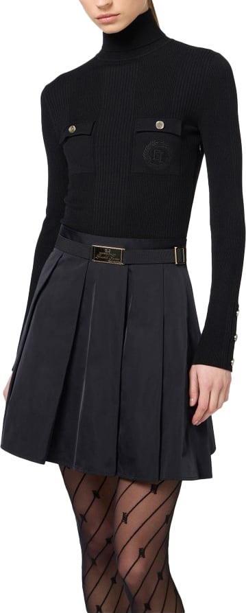Elisabetta Franchi Dress Black Zwart