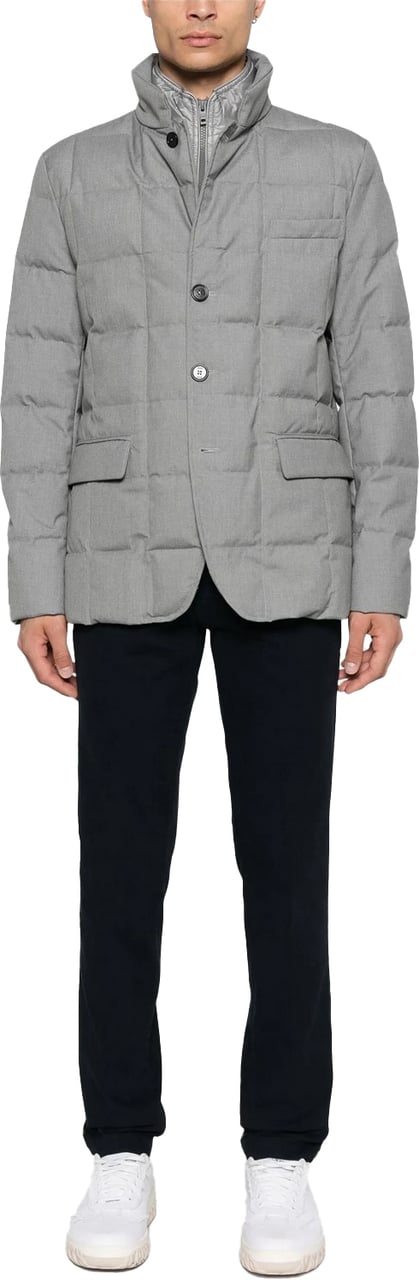 Fay Jackets Gray Grijs