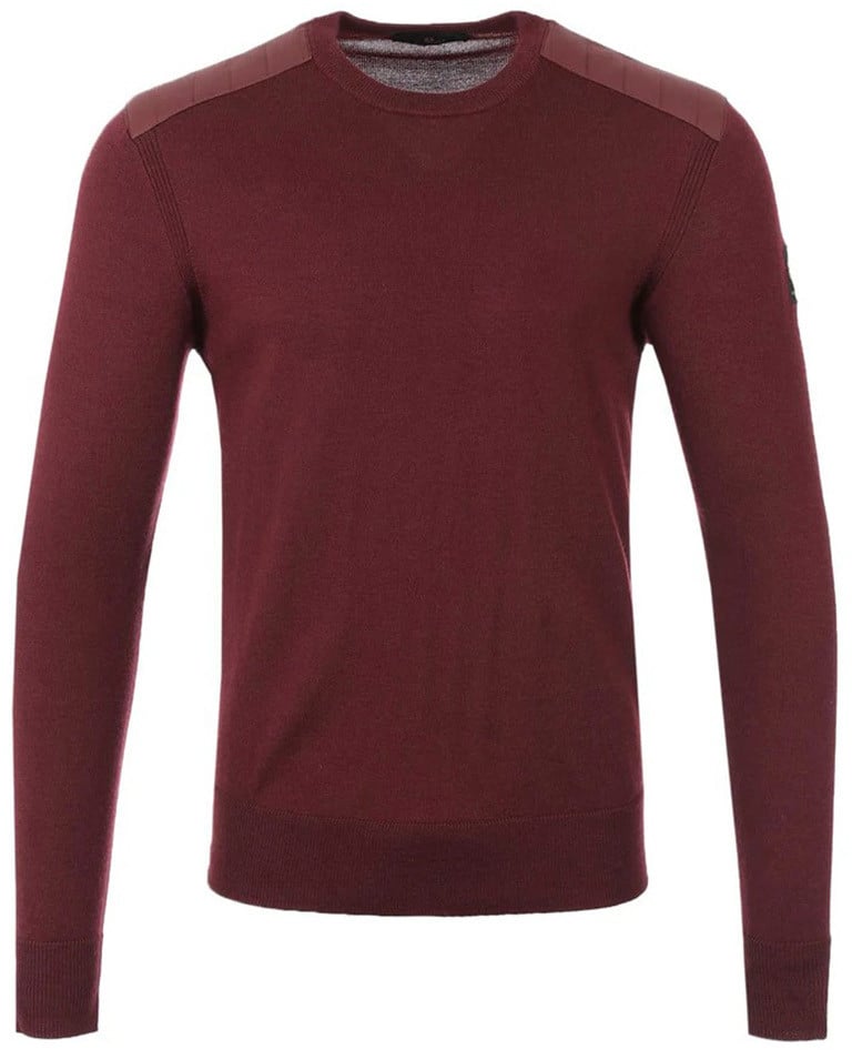 Belstaff Sweaters Maroon Maroon