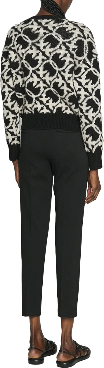 Pinko Trousers Black Zwart