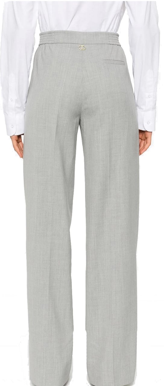 Twin-set Trousers Gray Grijs
