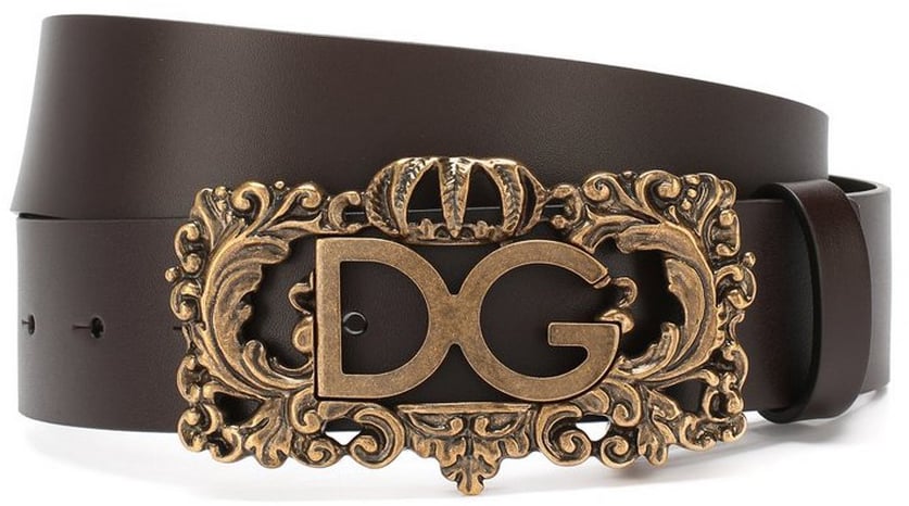 Dolce & Gabbana Belt Black Zwart