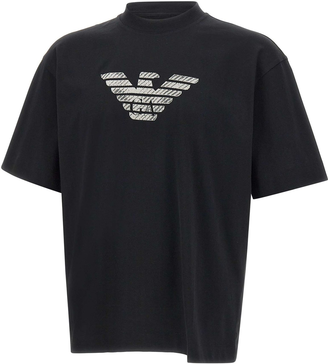 Emporio Armani T-Shirts And Polos Black Zwart