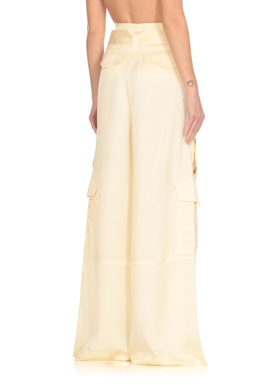 Zimmermann Trousers Ivory Wit