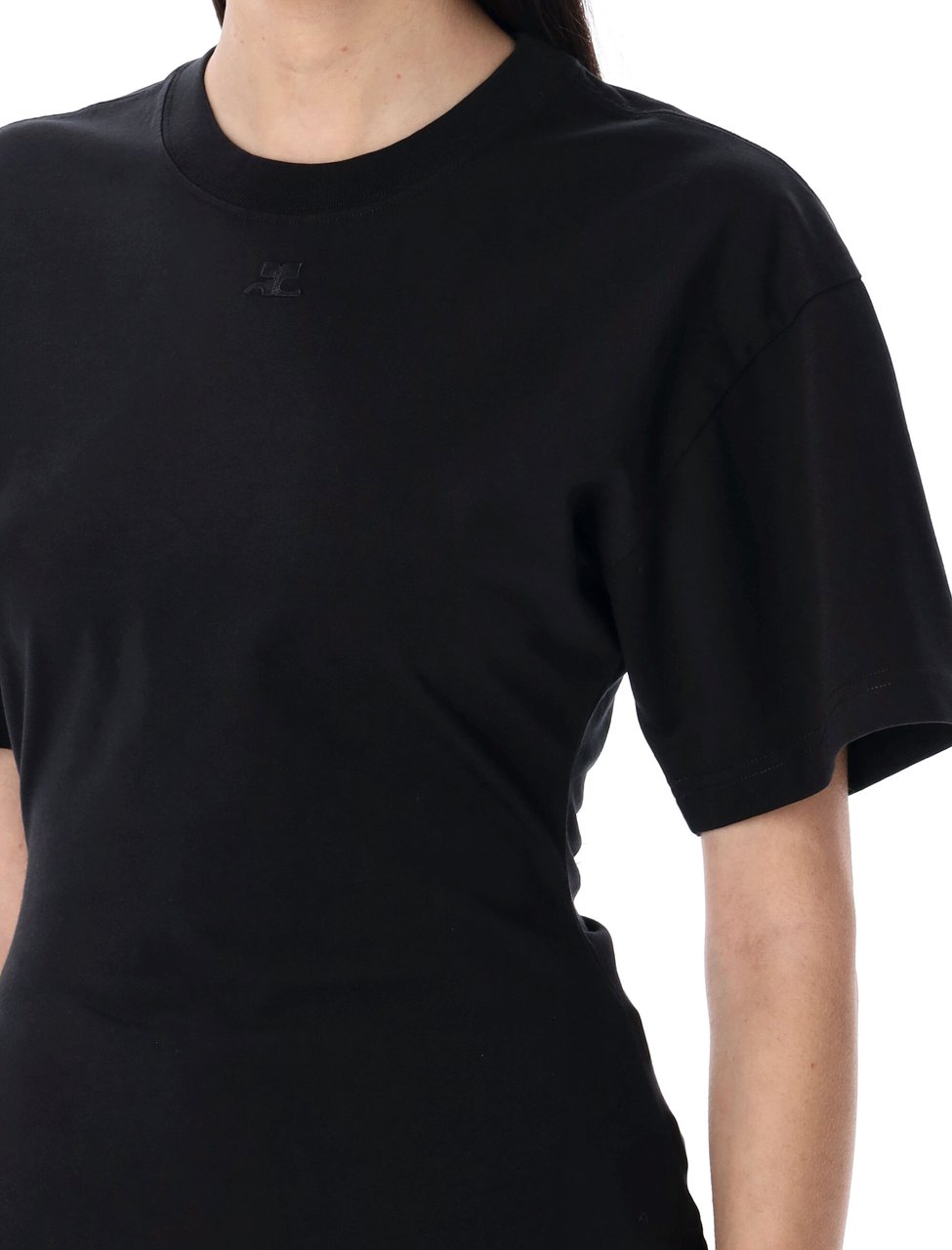 COURREGES Top Black Zwart