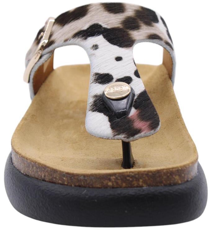 Scholl Slipper White Wit