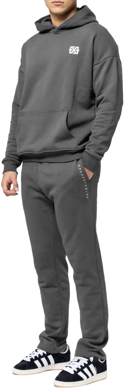 XPLCT Studios Stripes Tracksuit - Grey- XPLCT studios Divers