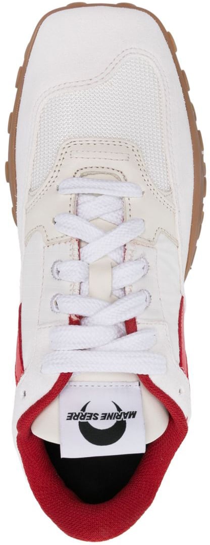 Marine Serre MS Rise Sneaker Wit