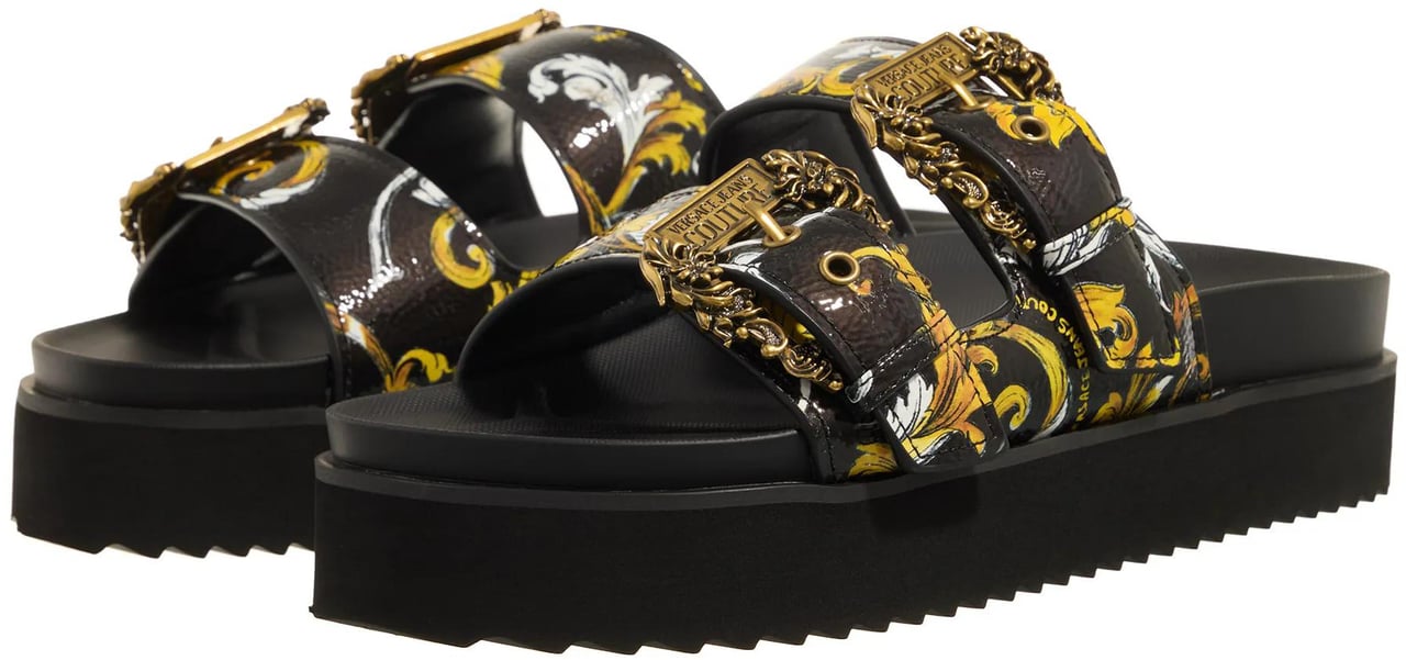 Versace Jeans Couture Dames Sandaal Zwart