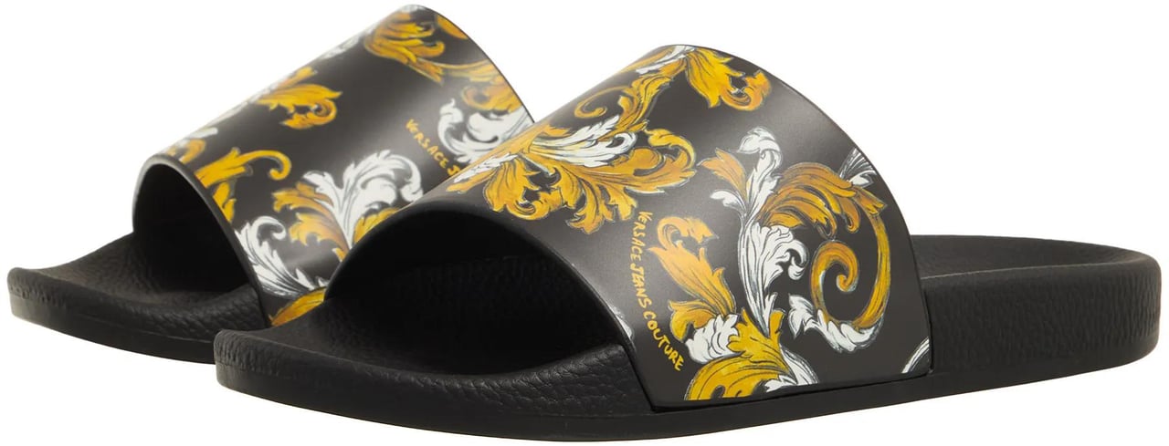 Versace Jeans Couture Dames Slippers Zwart