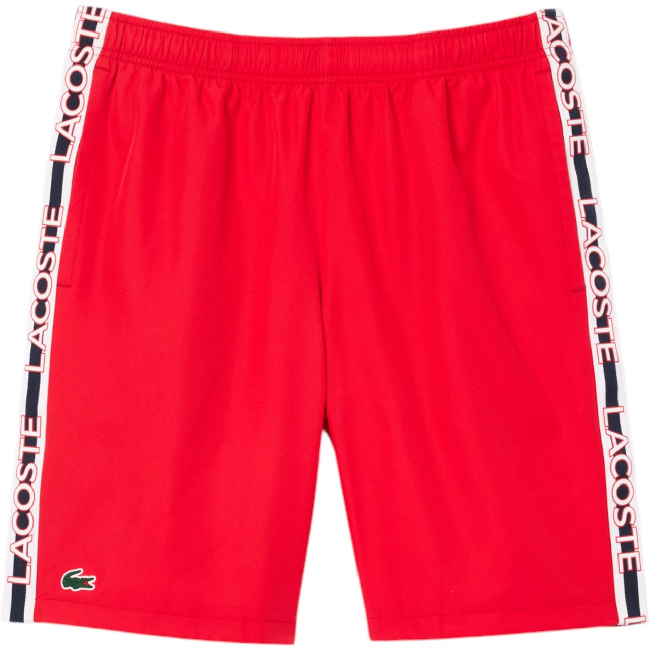Lacoste Heren Korte Broek Rood