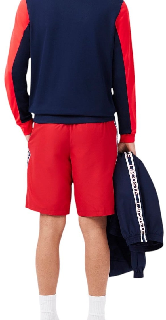 Lacoste Heren Korte Broek Rood