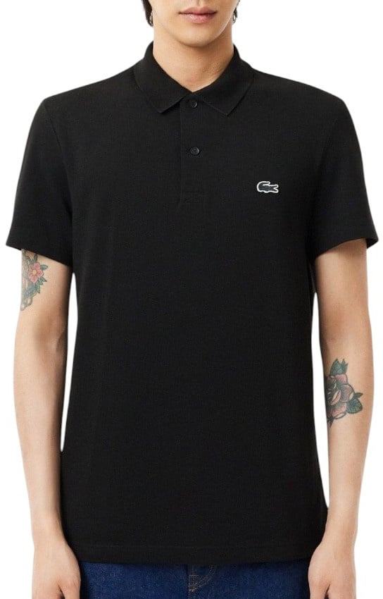 Lacoste Heren Polo Zwart