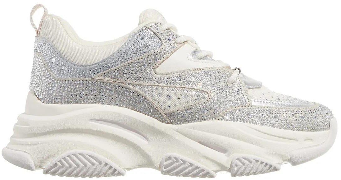 Steve Madden Privy Silver Coin Zilver