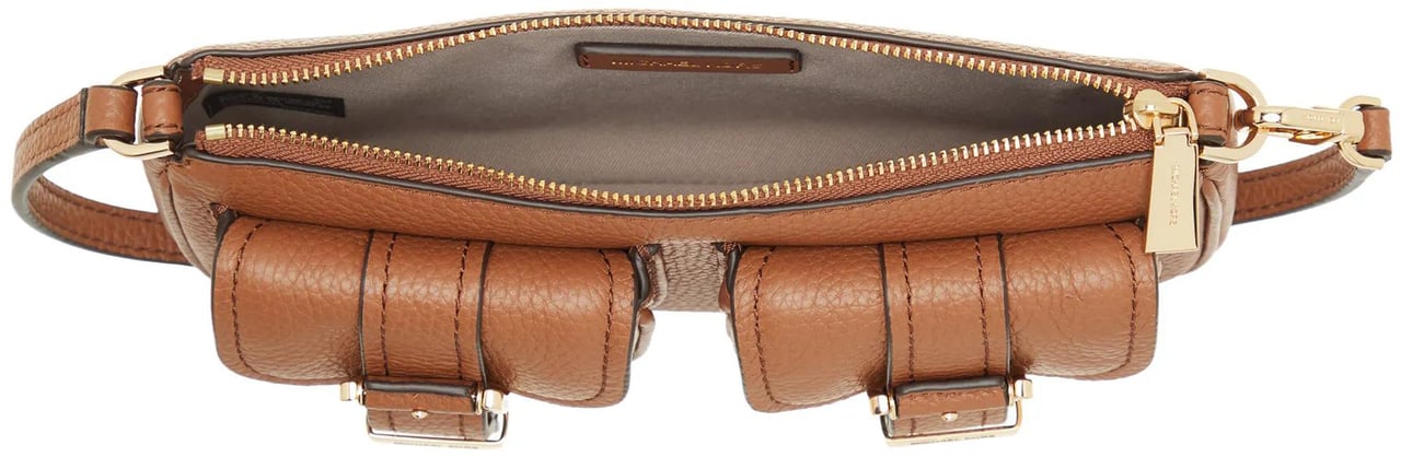 Michael Kors Sm Conv Pouchette Luggage Bruin