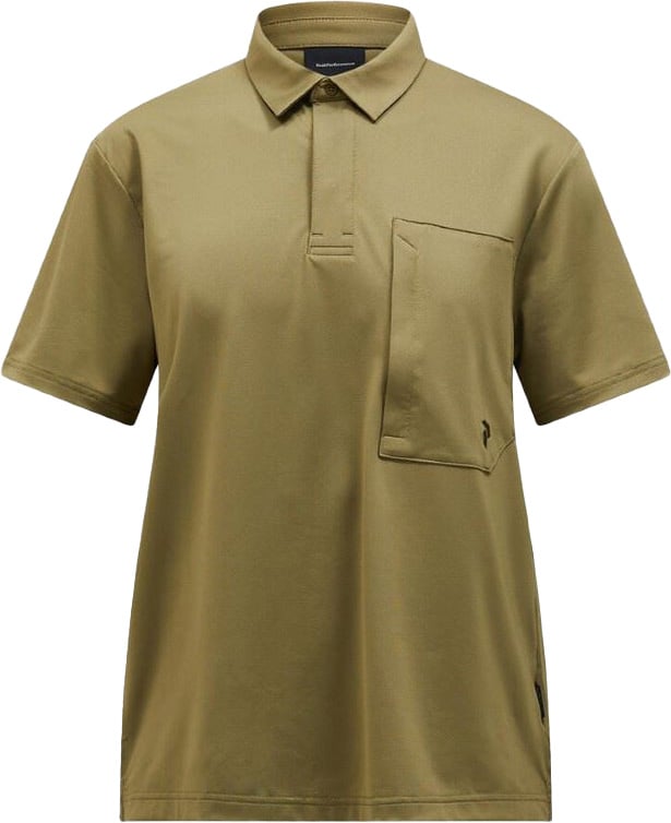 Peak Performance Pocket Golf Polo Groen