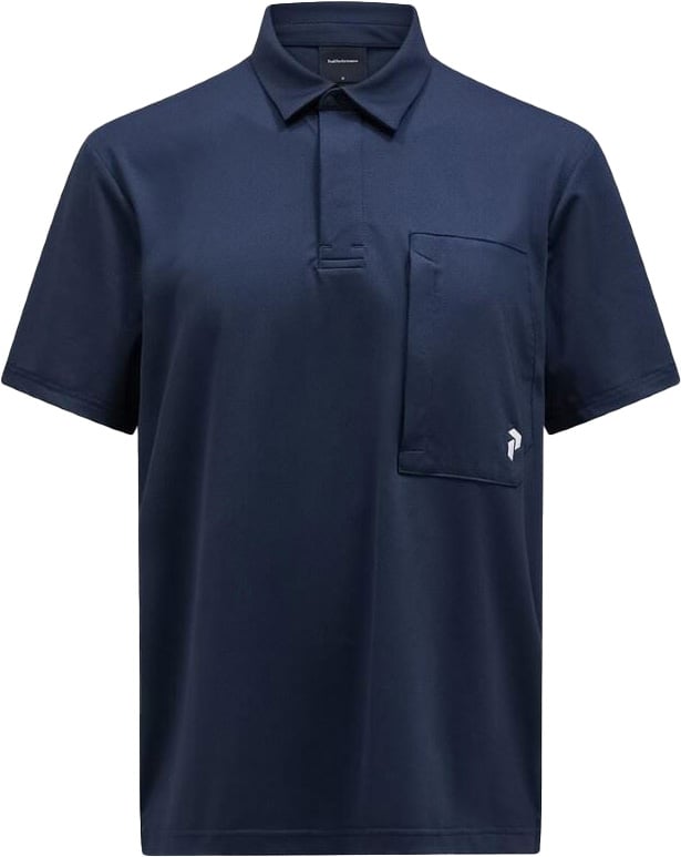 Peak Performance Pocket Golf Polo Blauw