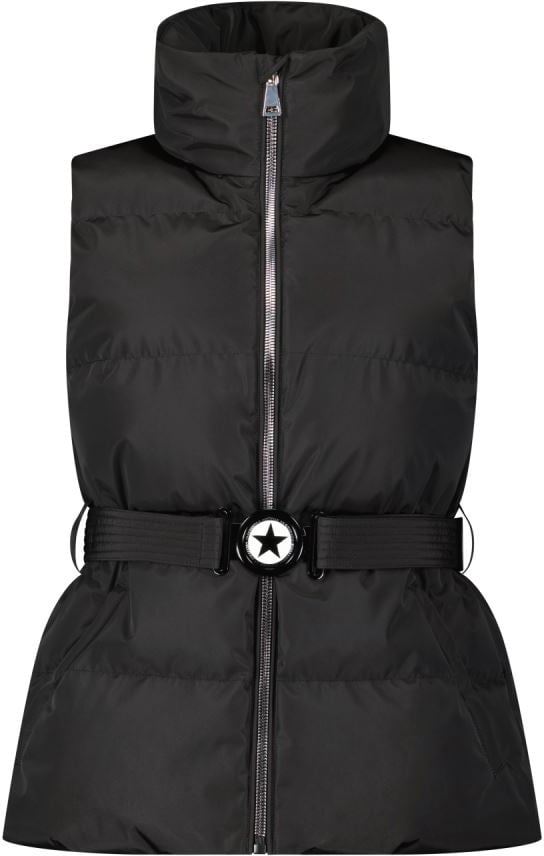 Airforce Belted Bodywarmer Zwart