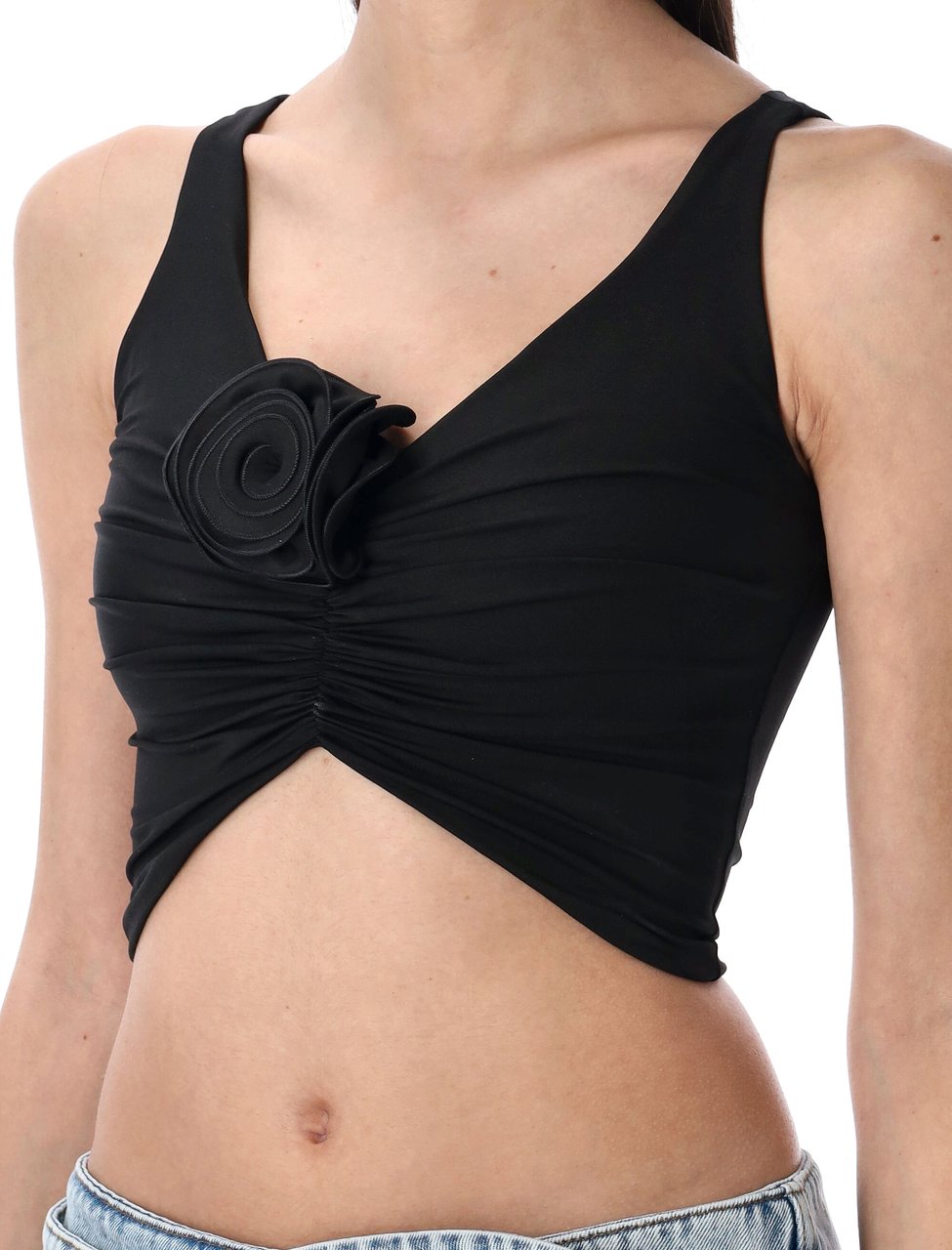 Magda Butrym Swim Bra Nero Zwart