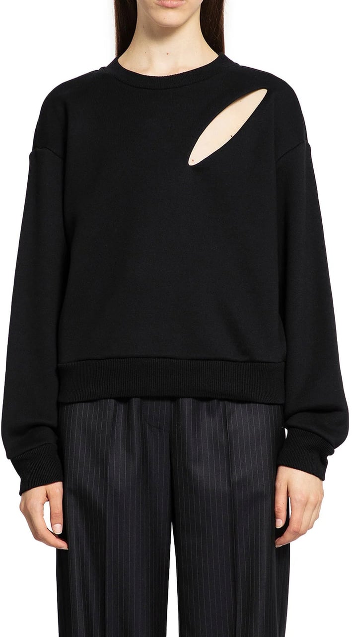 Alexander McQueen Sweaters Black Zwart