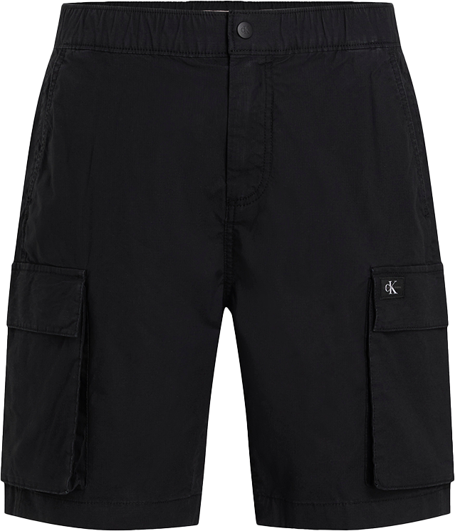 Calvin Klein Calvin Klein Jeans Washed Cargo Short Zwart
