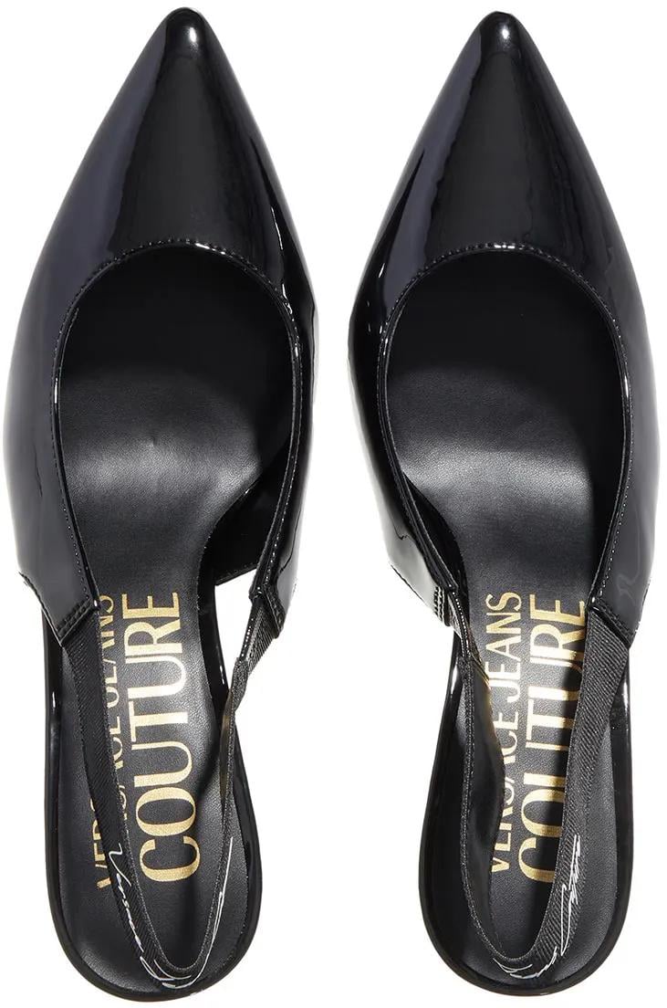 Versace Jeans Couture Flat Shoes Black Zwart
