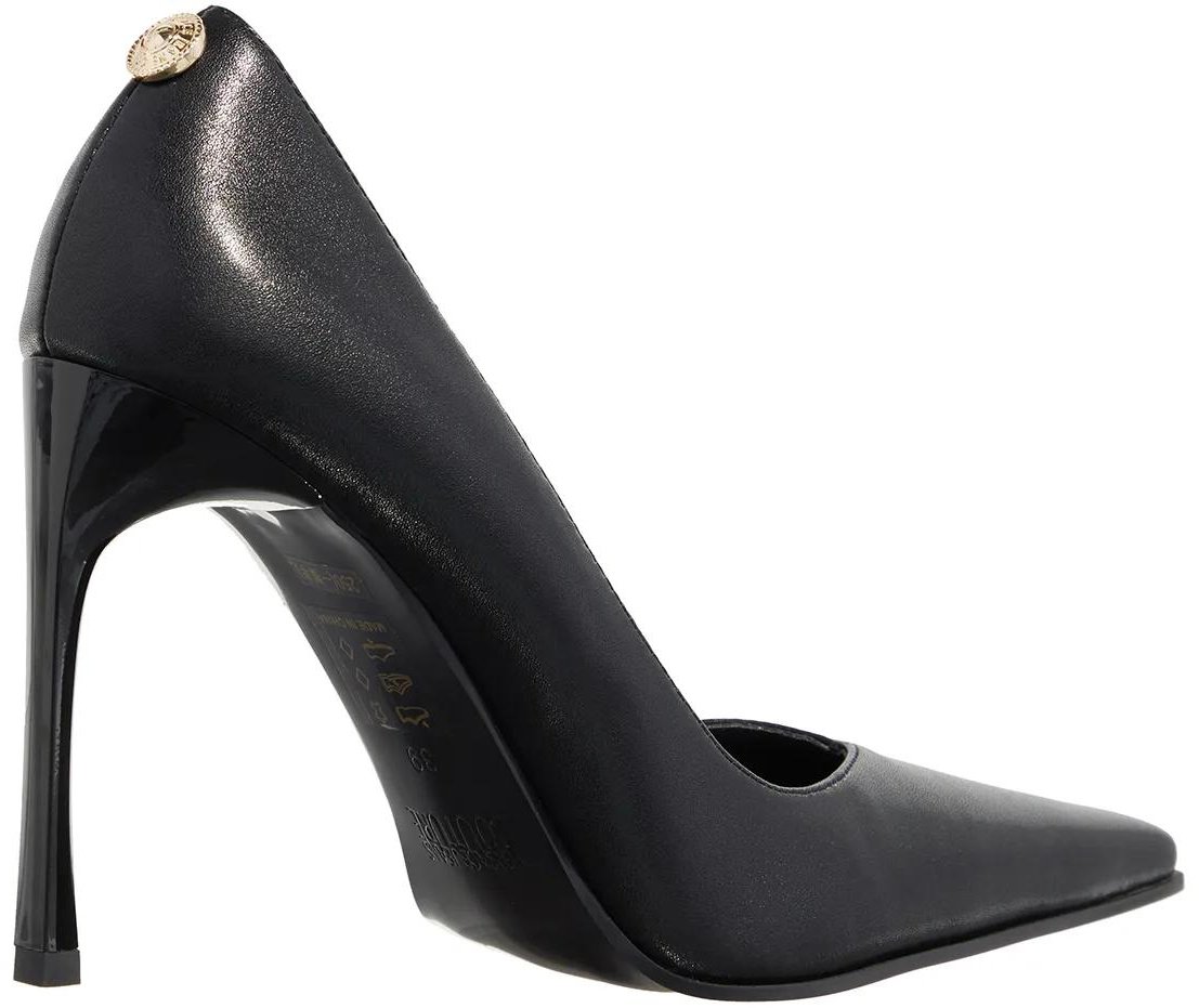 Versace Jeans Couture High Heel Shoes Black Zwart