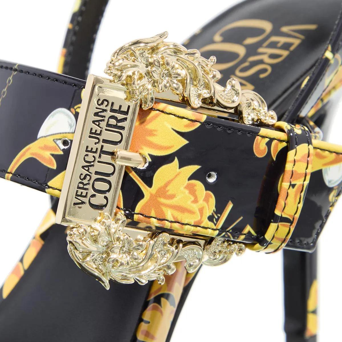 Versace Jeans Couture Sandals Black Zwart