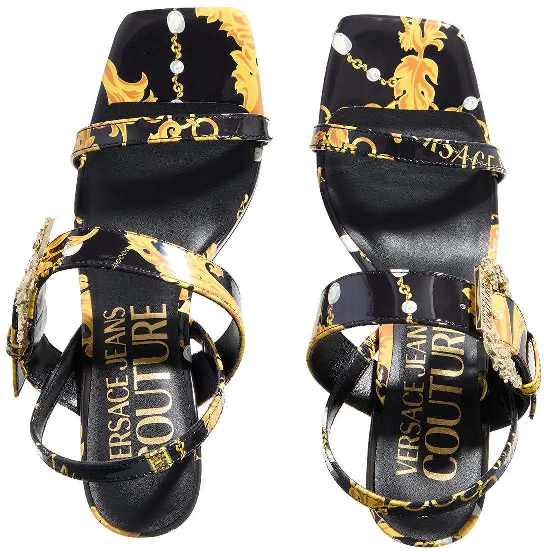 Versace Jeans Couture Sandals Black Zwart
