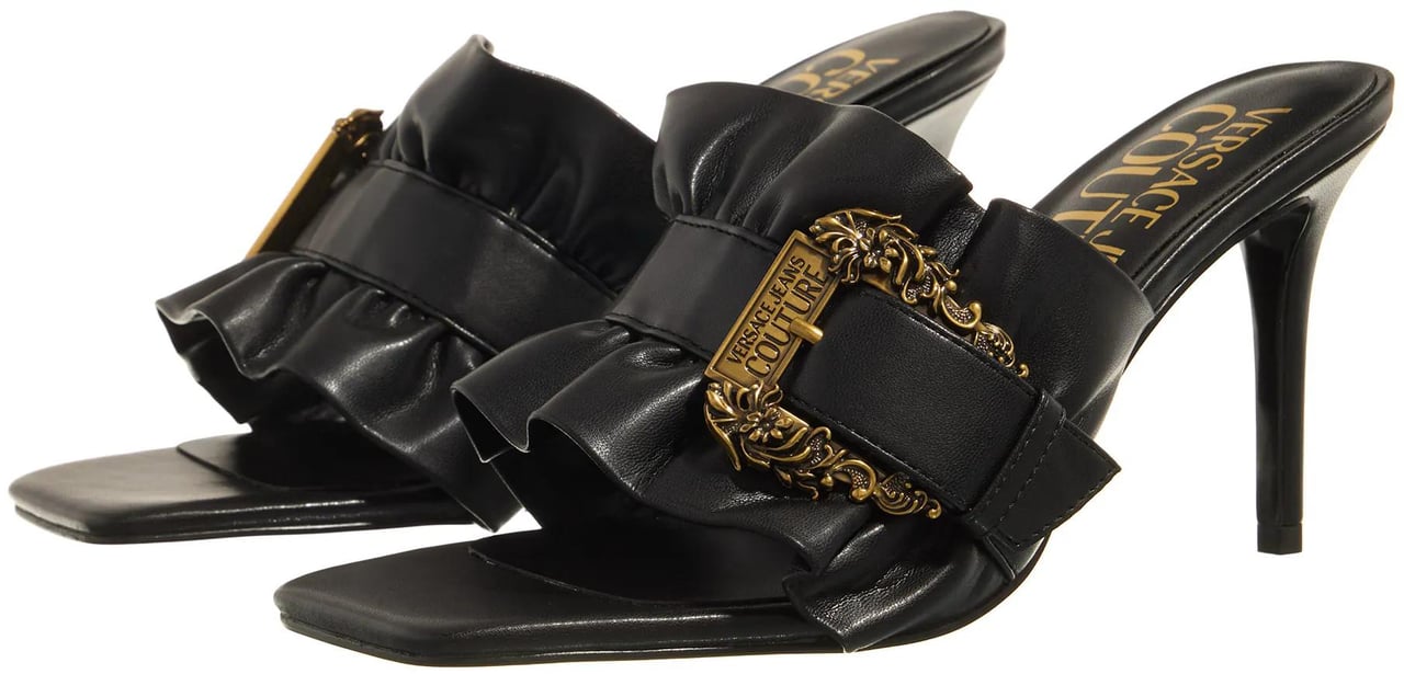 Versace Jeans Couture Sandals Black Zwart