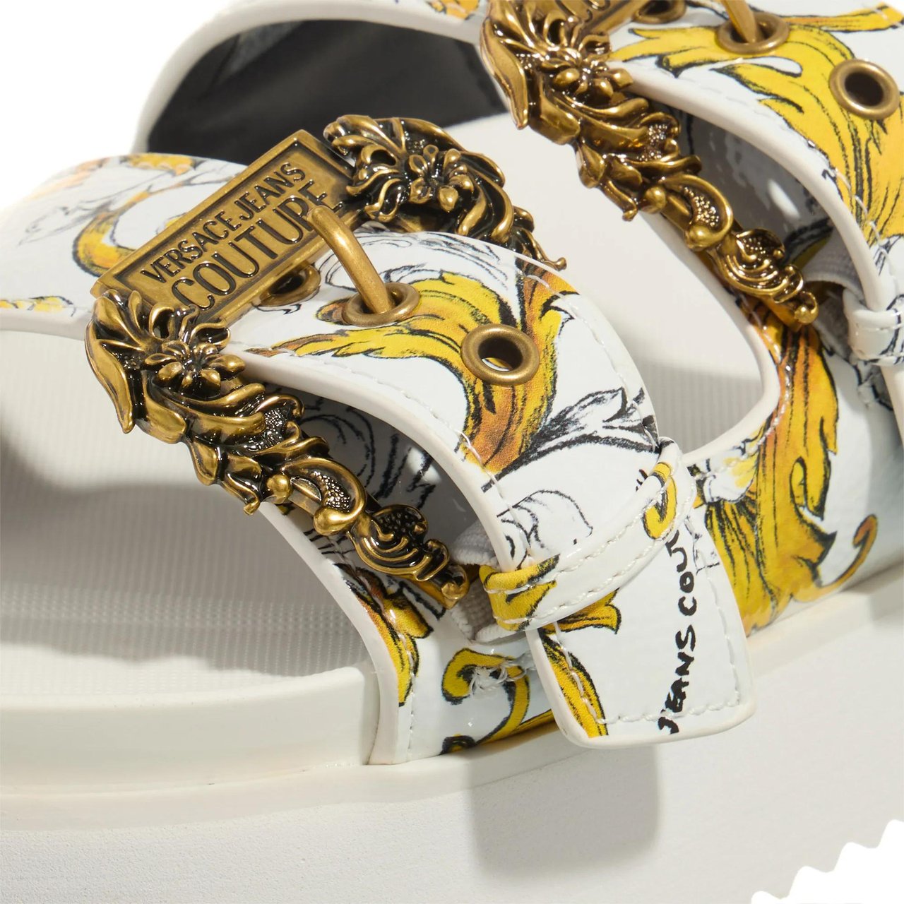 Versace Jeans Couture Sandals White Wit