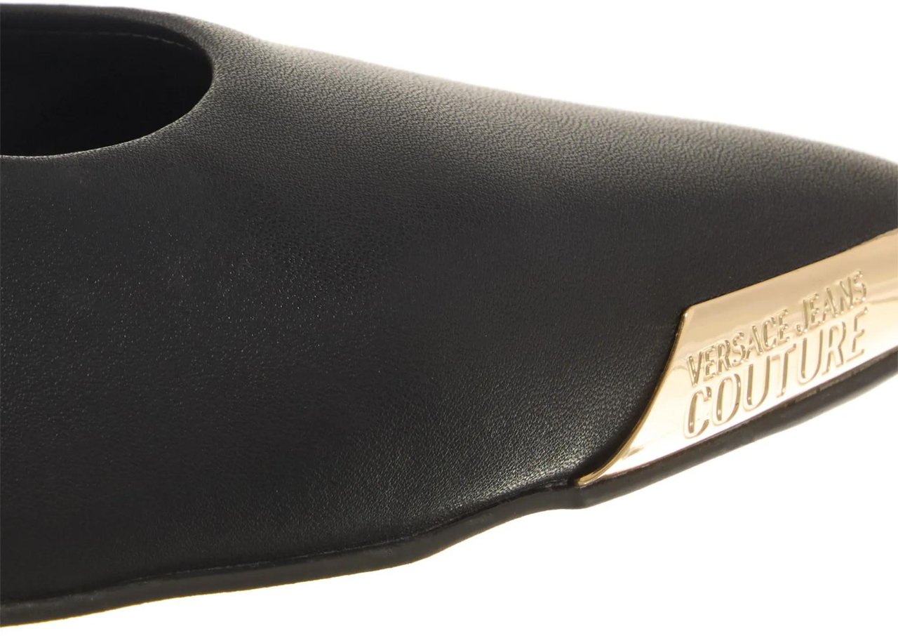 Versace Jeans Couture High Heel Shoes Black Zwart