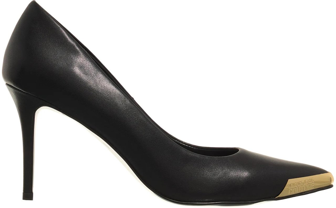 Versace Jeans Couture High Heel Shoes Black Zwart