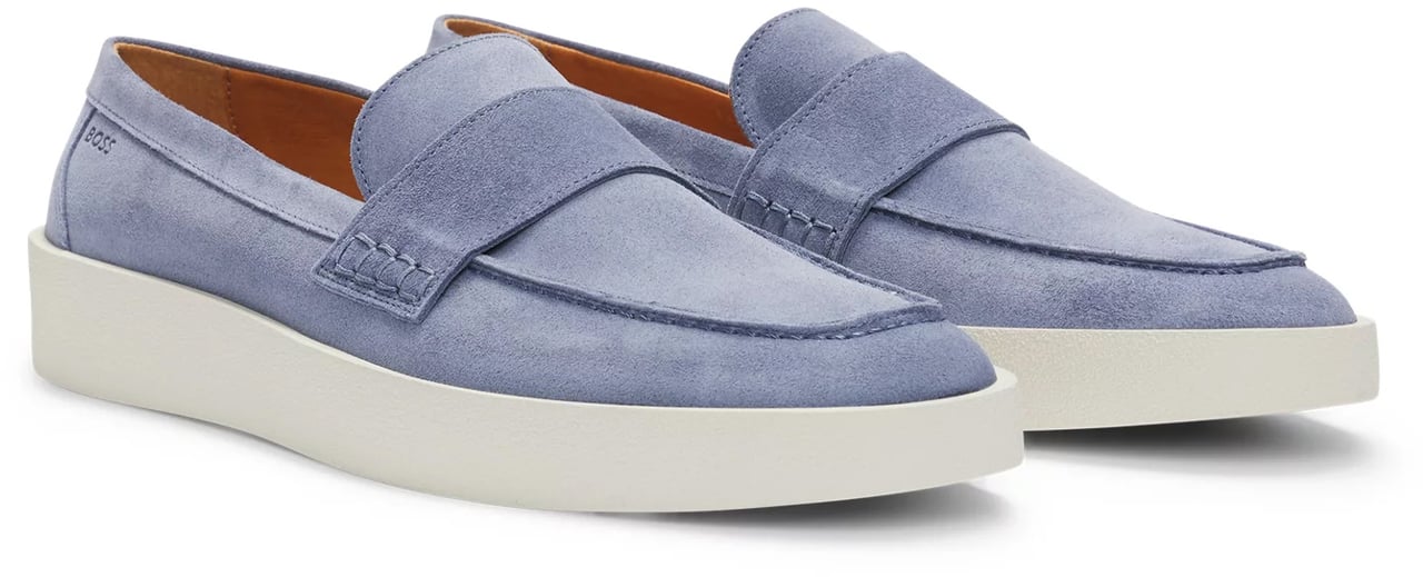 Boss Loafer Blue Blauw