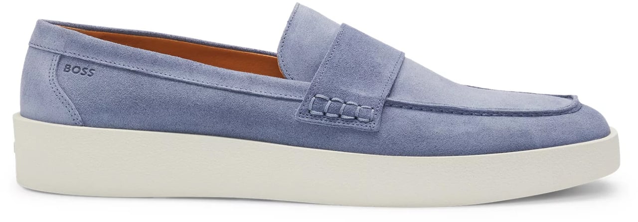 Boss Loafer Blue Blauw
