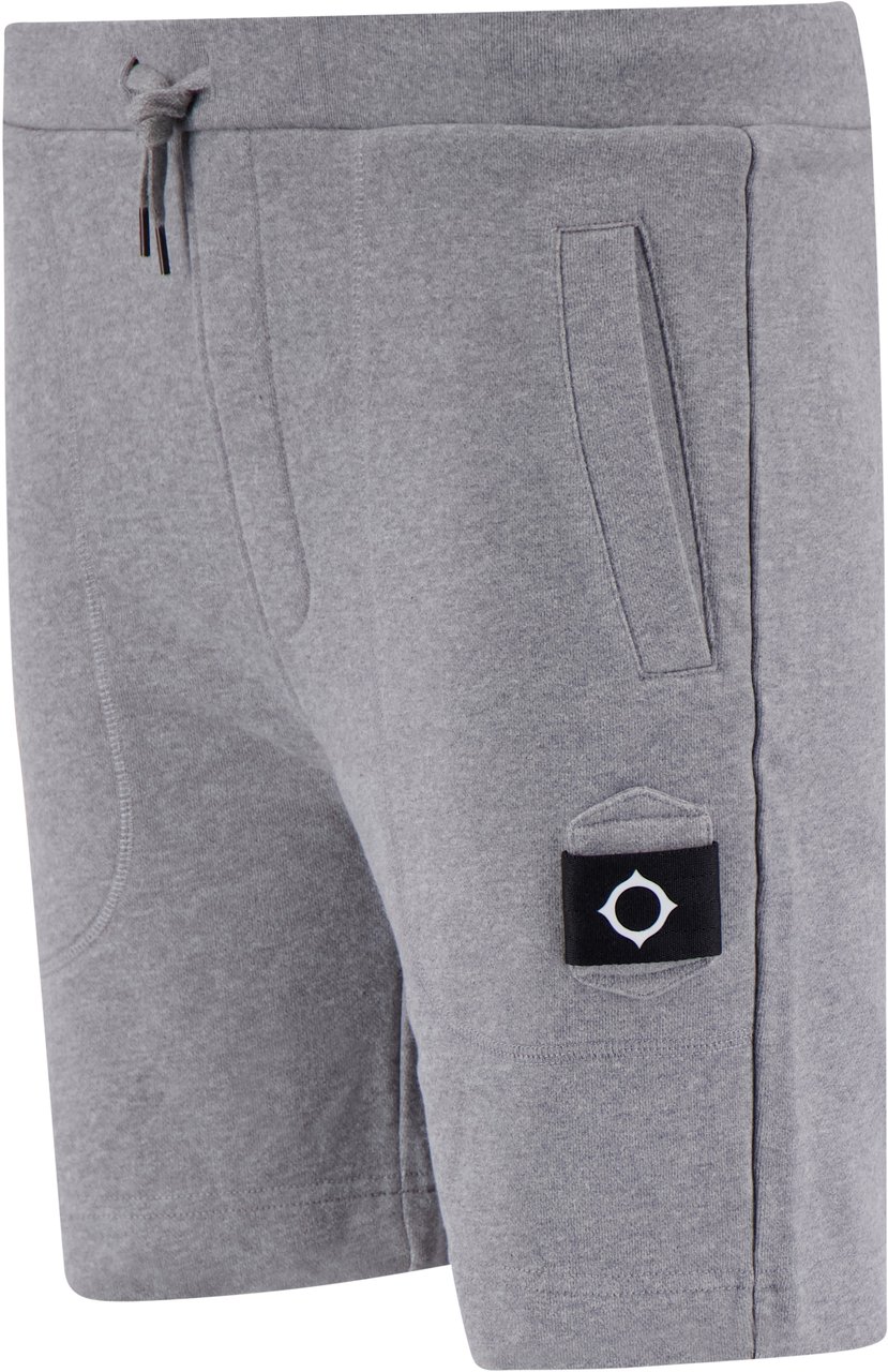 Ma.Strum Edge Pocket Sweat Short Grijs